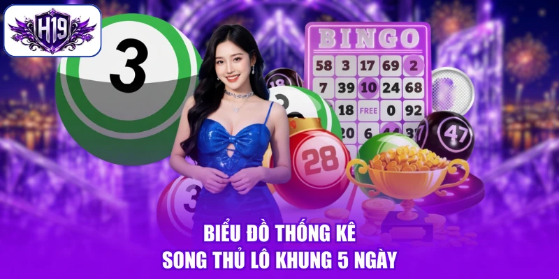 Biểu đồ thống kê song thủ lô khung 5 ngày