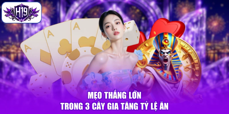 Mẹo thắng lớn trong 3 cây gia tăng tỷ lệ ăn