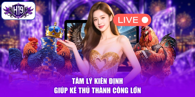 Tâm lý kiên định giúp kê thủ thành công lớn